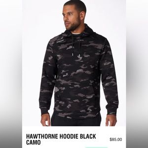 Legends Hawthorne Hoodie Black Camo XL